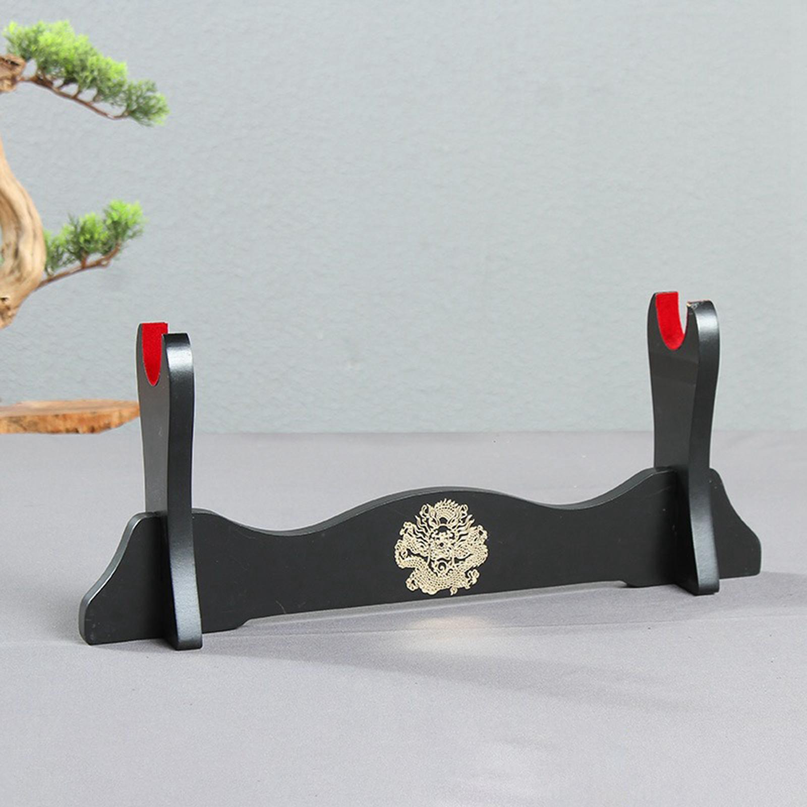 Samurai Stand Horizontal Bracket Display for Wakizashi Flute Dojo