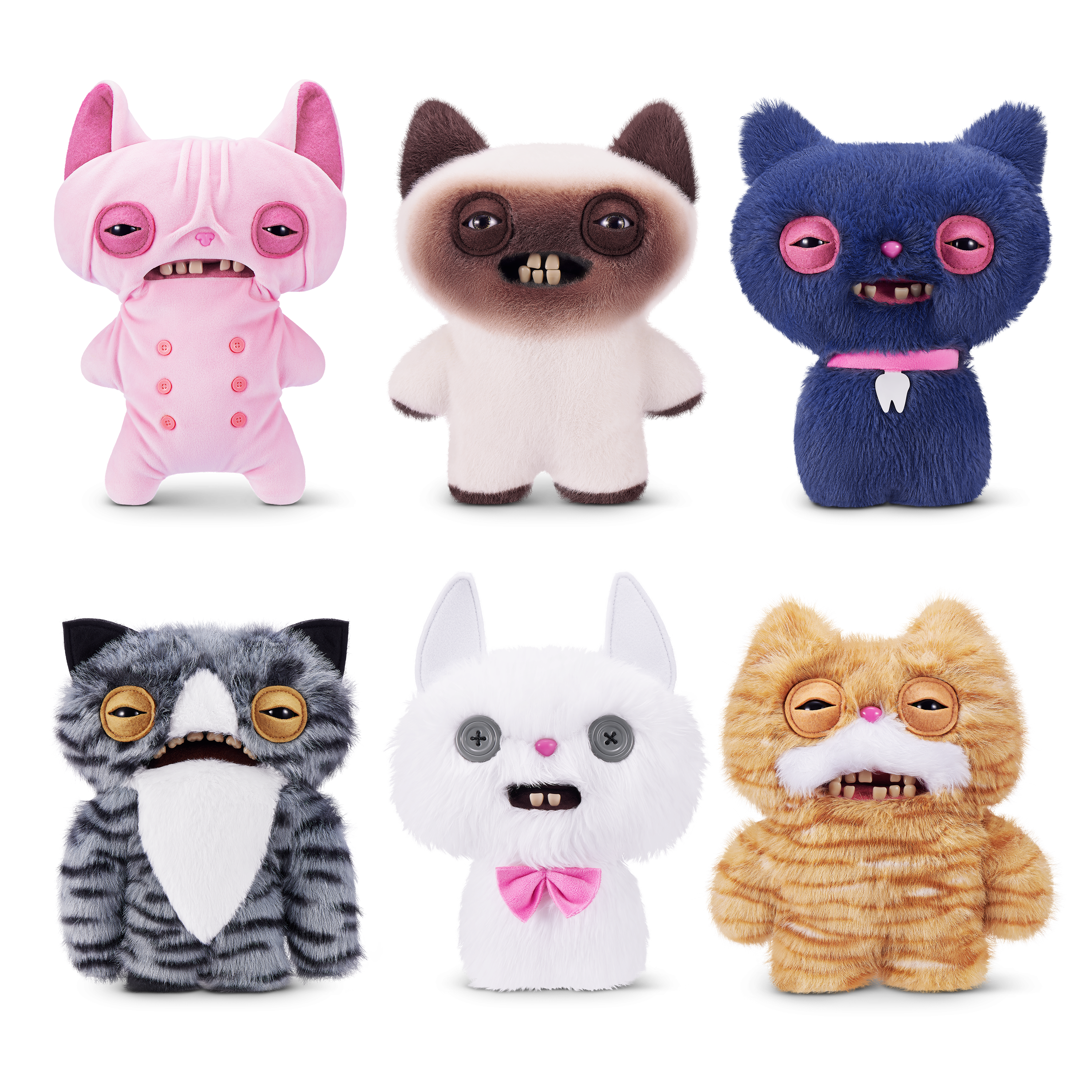 Đồ Chơi Sưu Tầm Fuggler Alley Cats 9 Inch - Mèo Hoang Tinh Quái - Zuru 15752 - Mèo Hồng