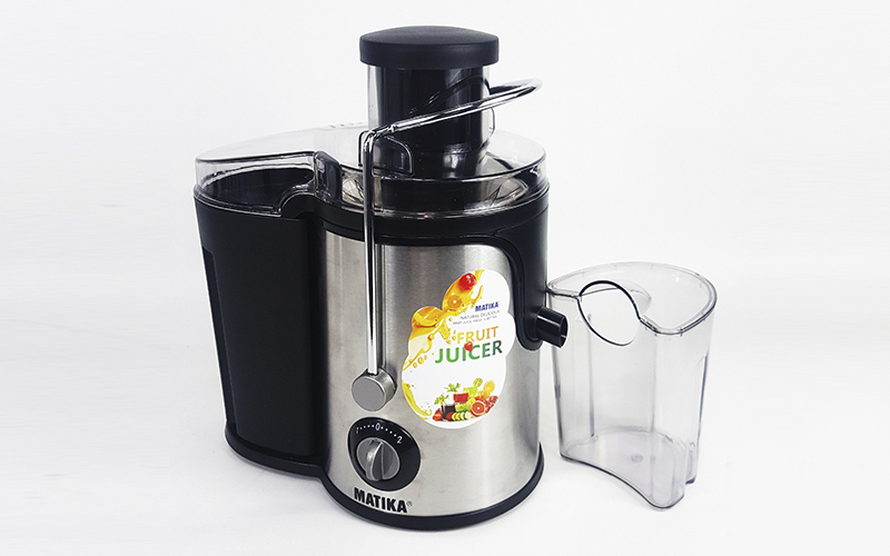 Máy Ép Trái Cây Matika MTK-3266 Công Suất Lớn 600W Lưỡi Dao Inox Bền Bỉ -Hàng Chính Hãng
