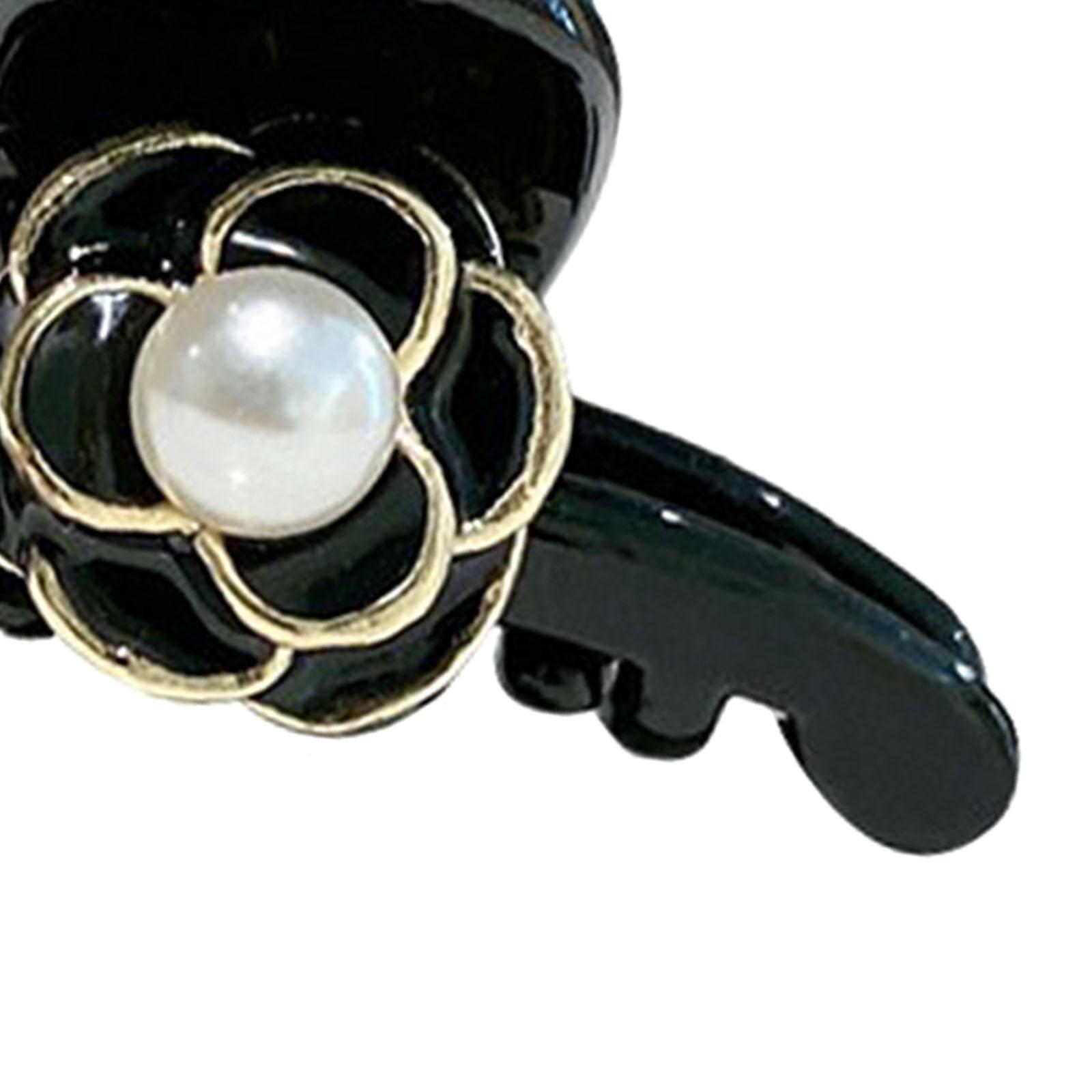 Camellia Pearl Hair Daily for Women Girls Washface Party Barrettes