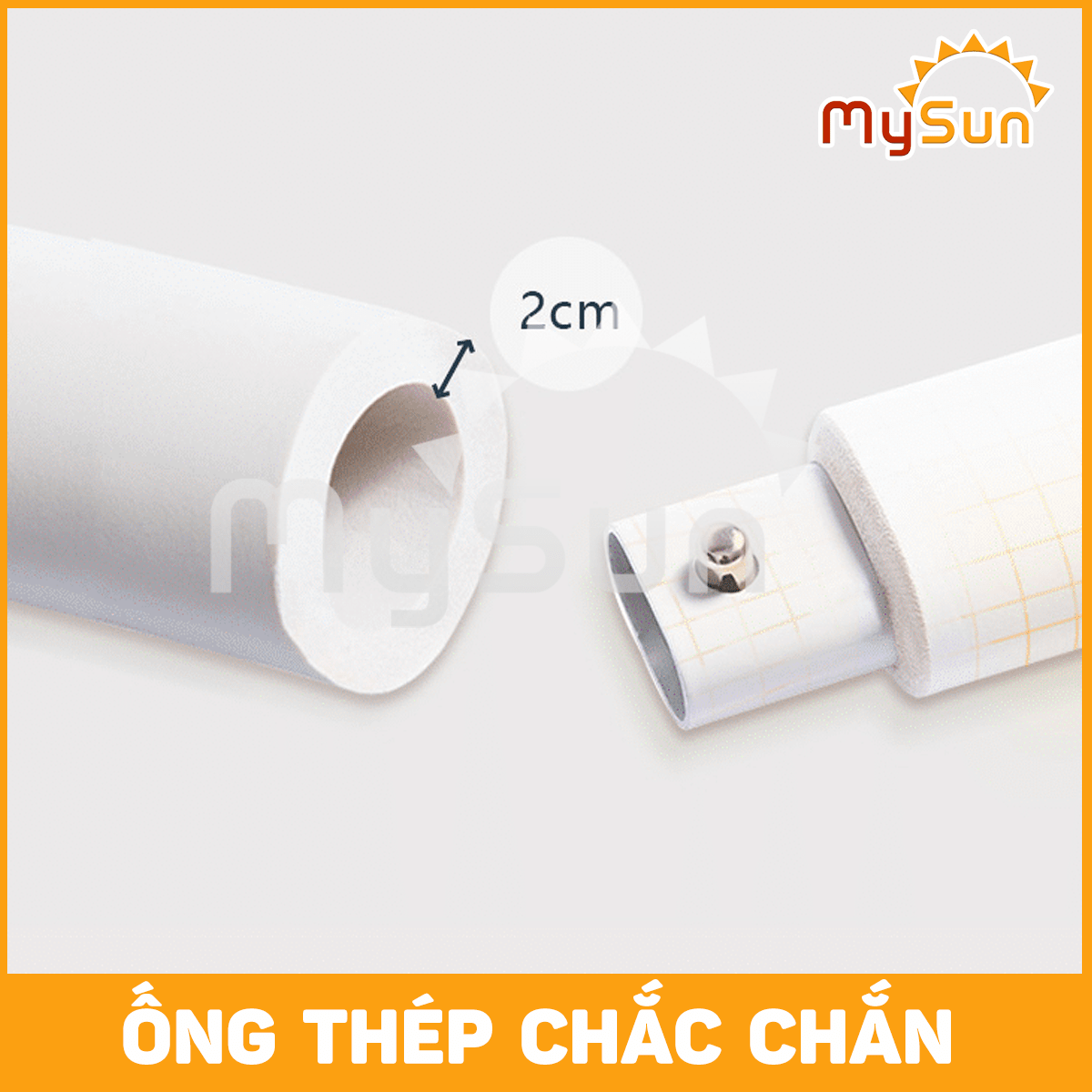 Thanh tấm chắn giường KHUNG THÉP dang trượt an toàn cho bé 1m2, 1m5, 1m8, 2m, 2m2