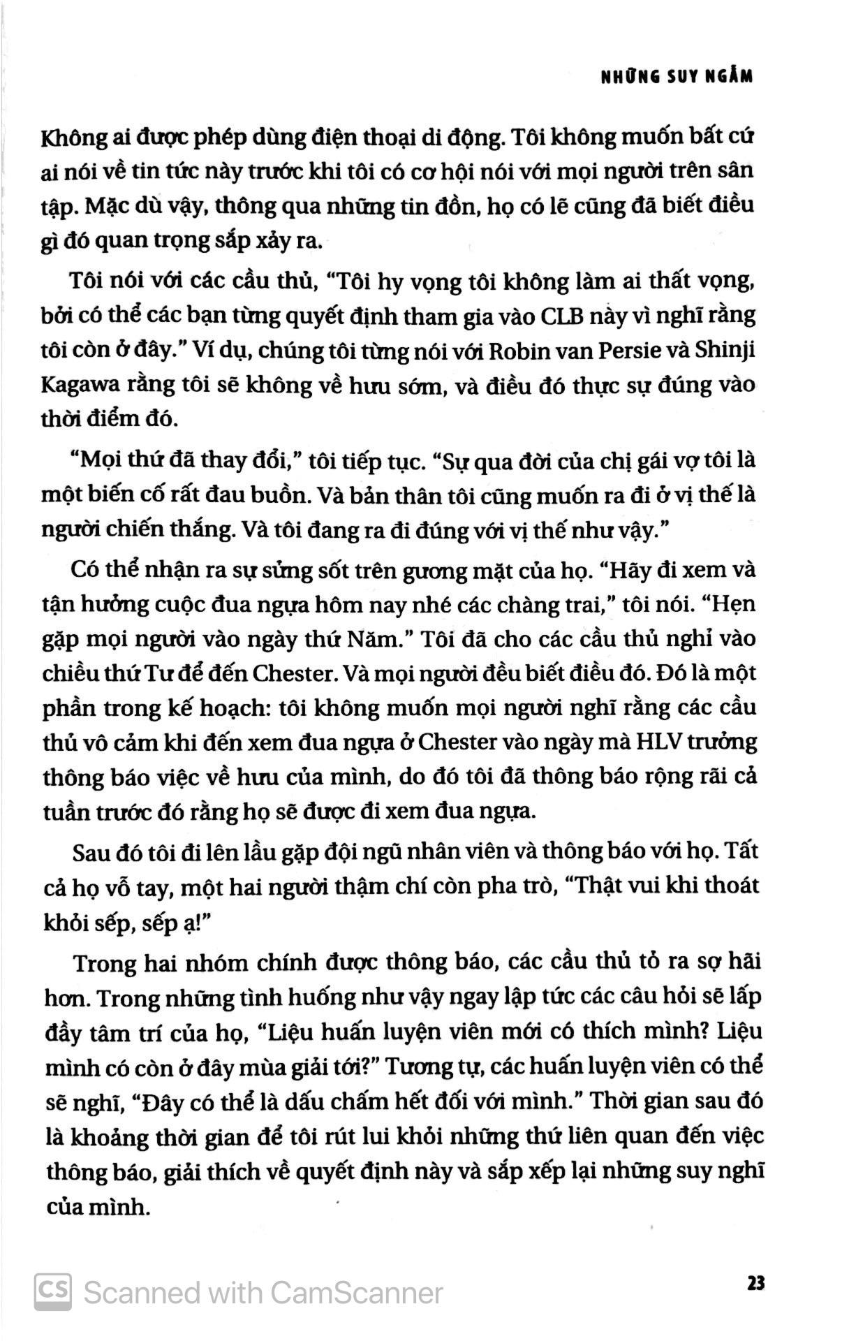 Sách Hồi Ký Alex Ferguson (Tái Bản)
