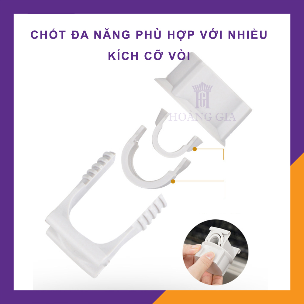 Giá treo inox chậu rửa bát Hoàng Gia Kệ inox treo vòi nước chậu rửa bát, đựng giẻ rửa chén bát