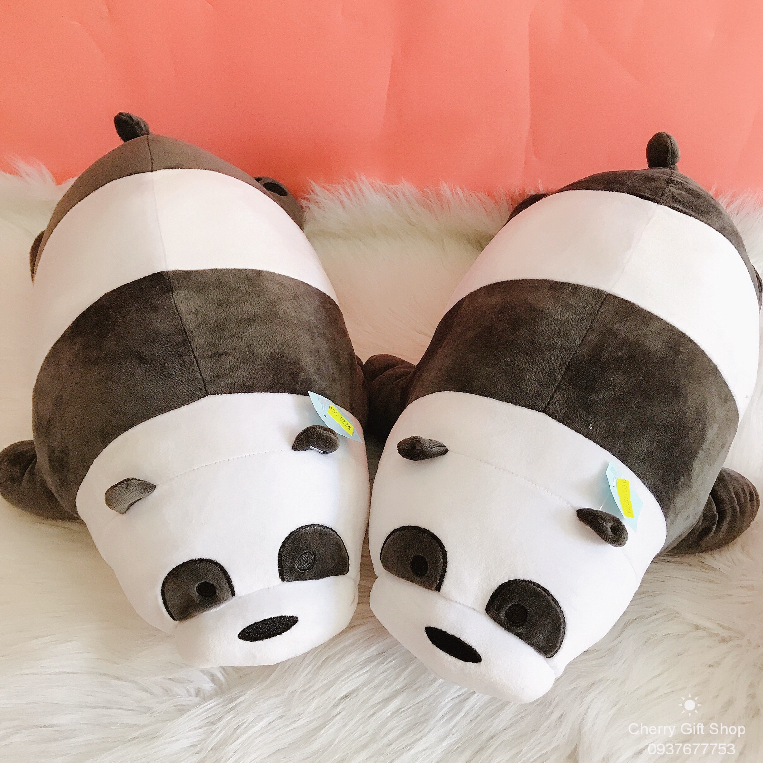 Gấu Bông Gấu Trúc Siu Dễ Thương - We Bare Bears Nhồi Bông