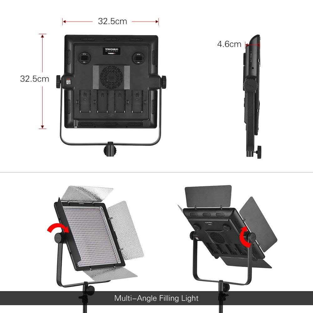 Đèn LED Yongnuo YN-900 II Thế Hệ Mới Nhất - Hàng Nhập Khẩu