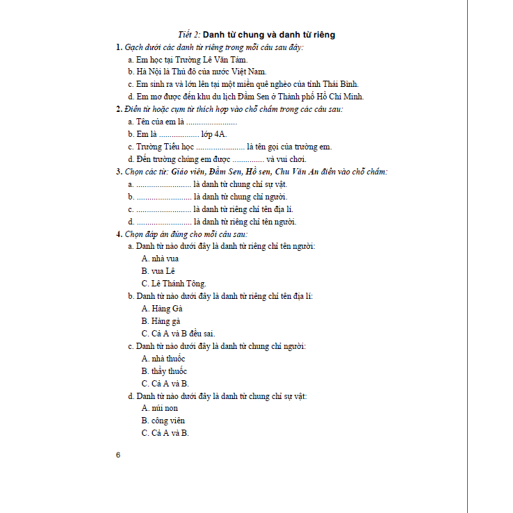 Phát triển & nâng cao tiếng việt 4