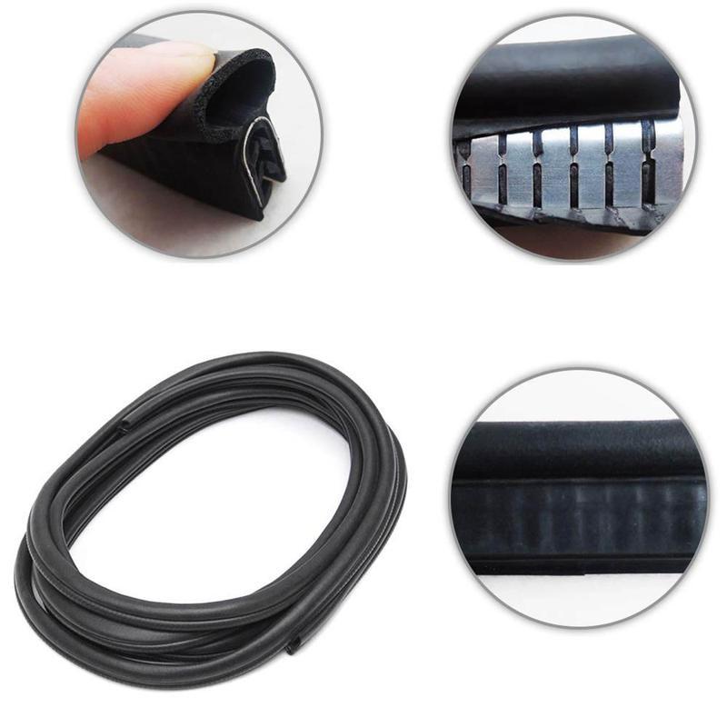 Gioăng Chữ U Có Rãnh Khí - Gioăng Cửa, Cốp Xe mazda, hyundai, Kia, Xe Tải, Tủ Điện, Tủ Sắt - Đệm khí ở sườn, hông