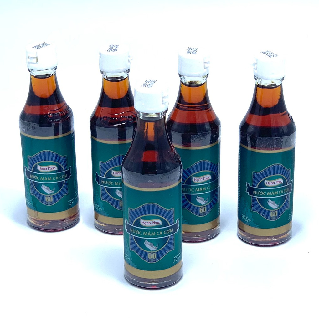Nước mắm Hạnh Phúc 60 độ đạm chai 50ml