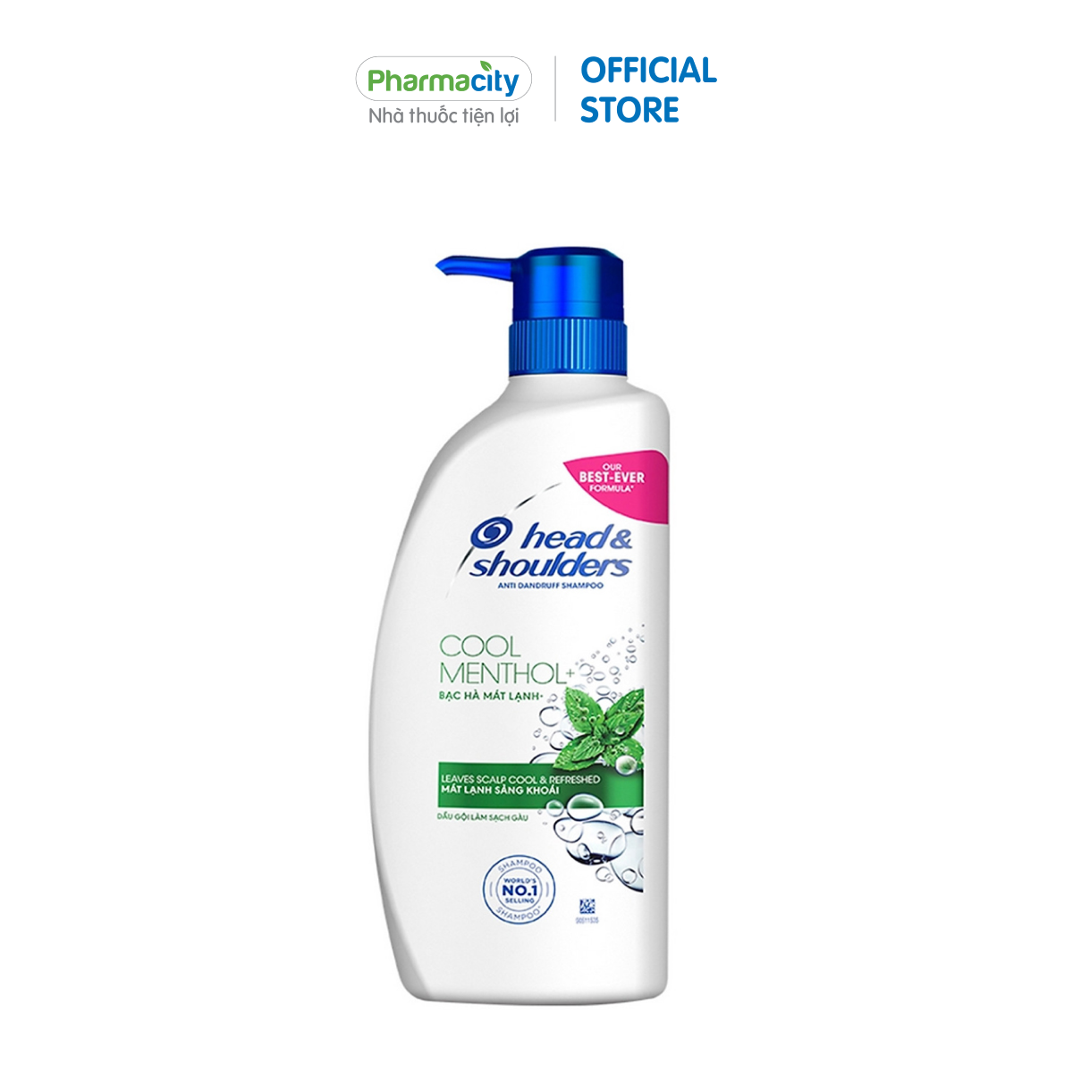 Dầu gội Head & Shoulders Ultra Men Cool Menthol Anti Dandruff Shampoo