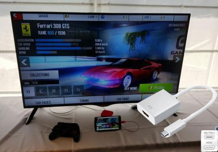 Cáp chuyển Thunderbolt 3 ra HDMI cho Macbook hỗ trợ 4K