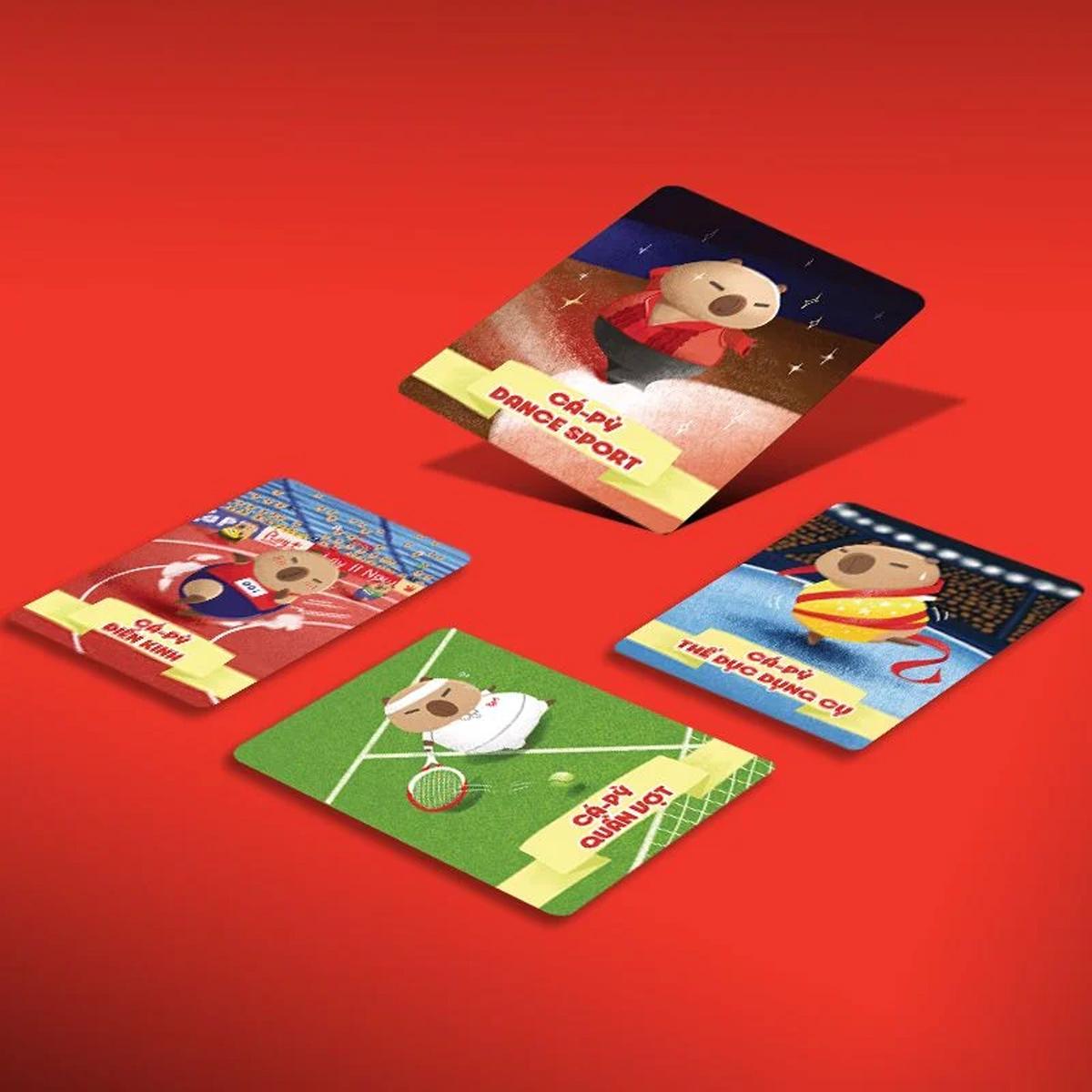 Boardgame Đại Hội Cá-Pỳ - Capybara Game