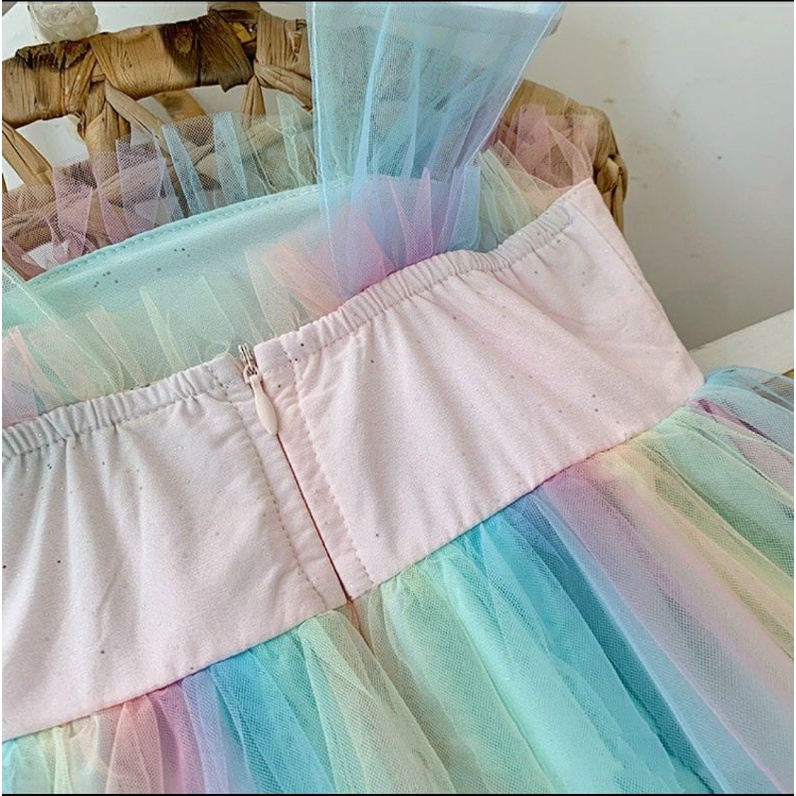 ĐẦM CÔNG CHÚA NGỰA PONY CHO BÉ GÁI TỪ 12-35KG HÀNG QUẢNG CHÂU CAO CẤP