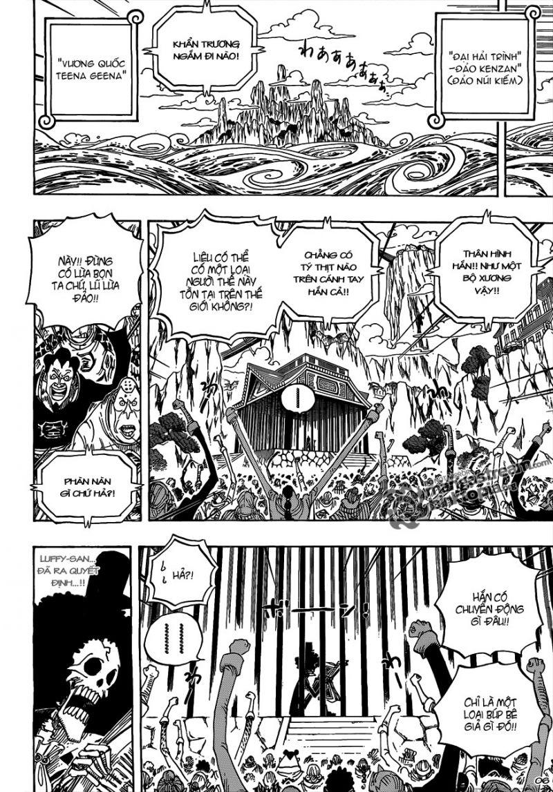 đảo hải tặc - one piece chapter 596 6