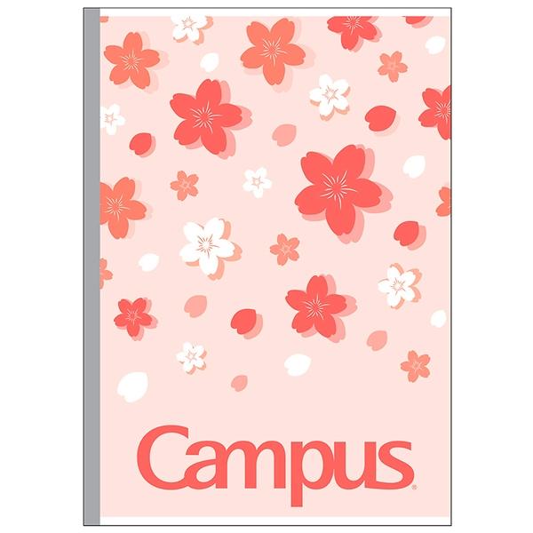 Vở Sakura B5 Kẻ Ngang Có Chấm 80 Trang ĐL 70g/m2 - Campus NB-BSKR80