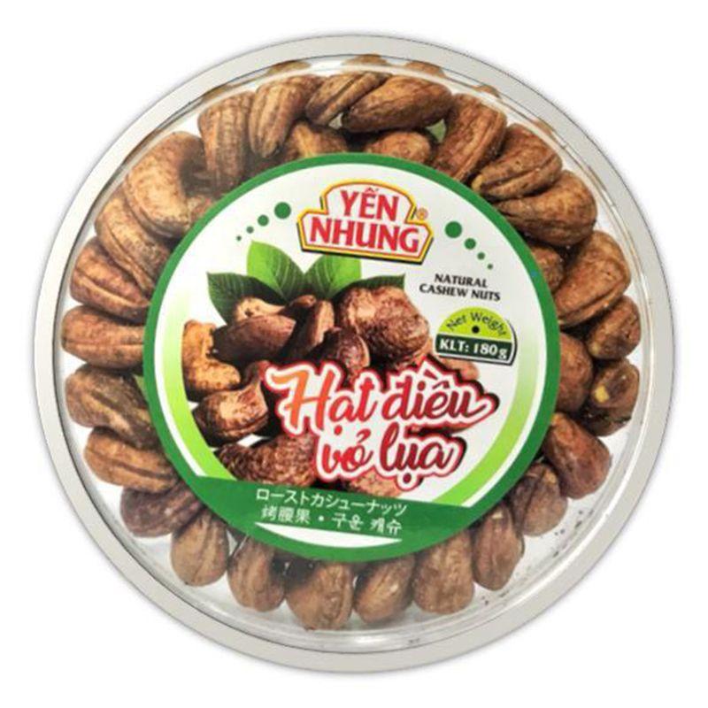 Hạt điều lụa Yến Nhung hộp 180g-8935273601062