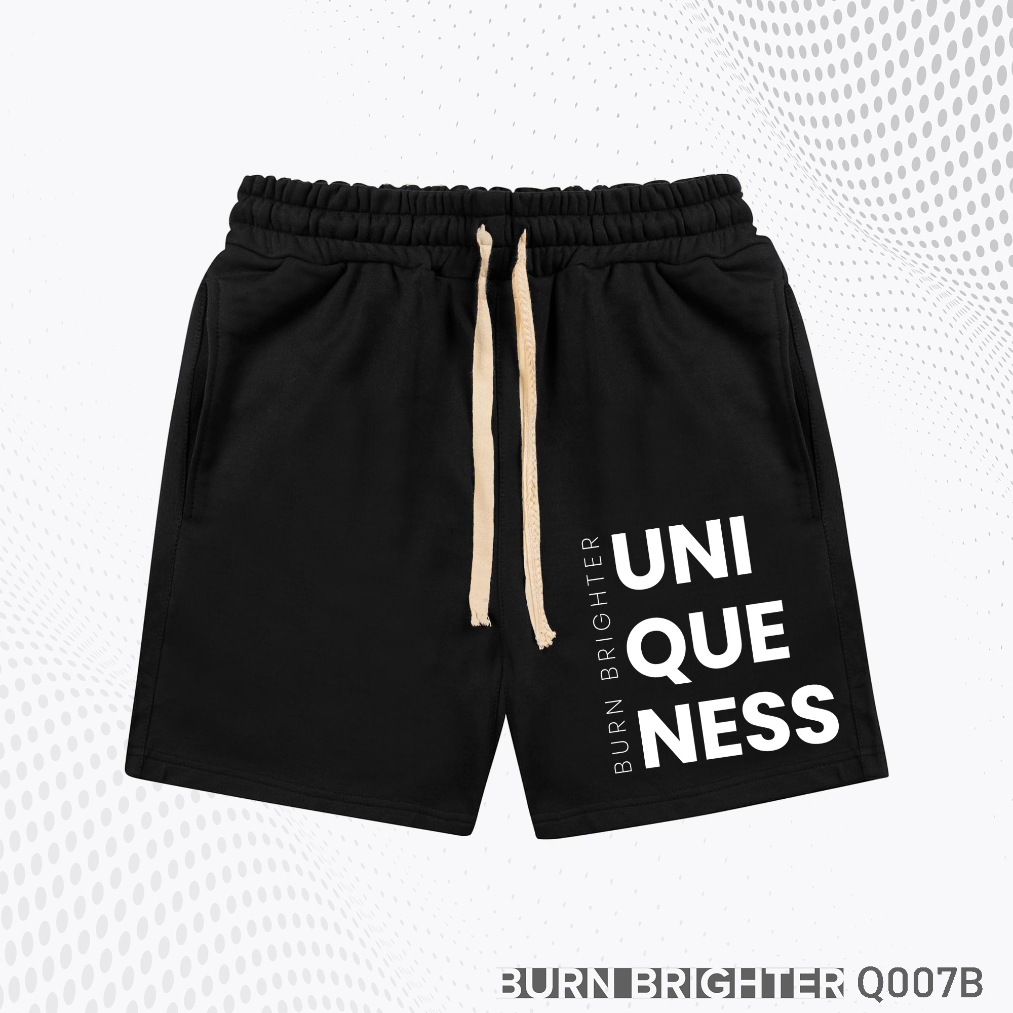 QUẦN SHORT UNISEX Q007 - BURN BRIGHTER