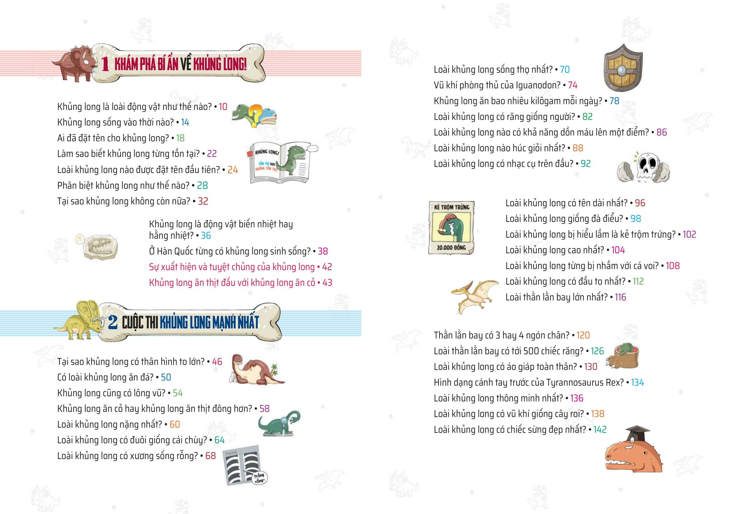 Sách - Quiz! Khoa Học Kì Thú - Khủng Long