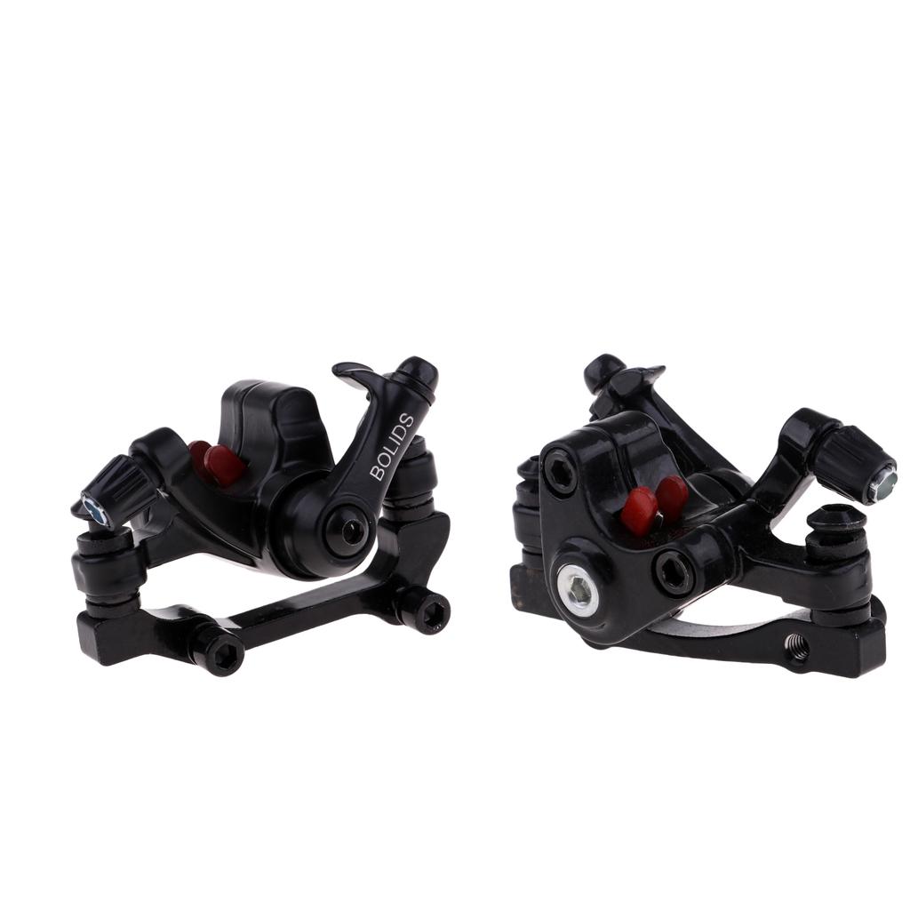 Durable Black Aluminum Alloy Bike Front Disc Brake Caliper For MTB