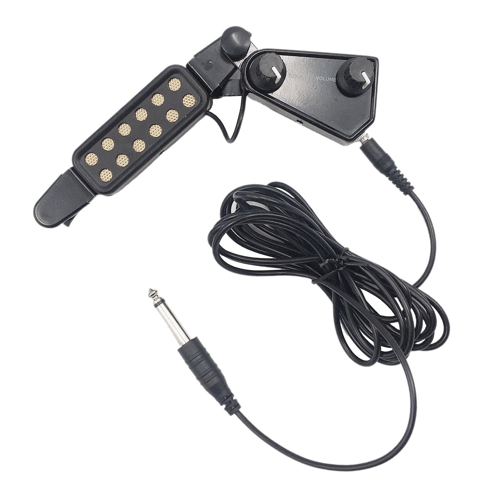 Acoustic Guitar Pickup Bridge Pickup and Volume Parts Accessory Guitar Bridge Pickup
