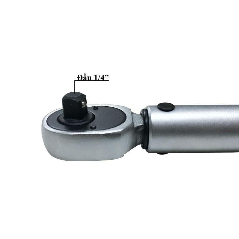 Cần siết chỉnh lực 1/4&quot; Có đồng hồ (3 -15NM) LICOTA