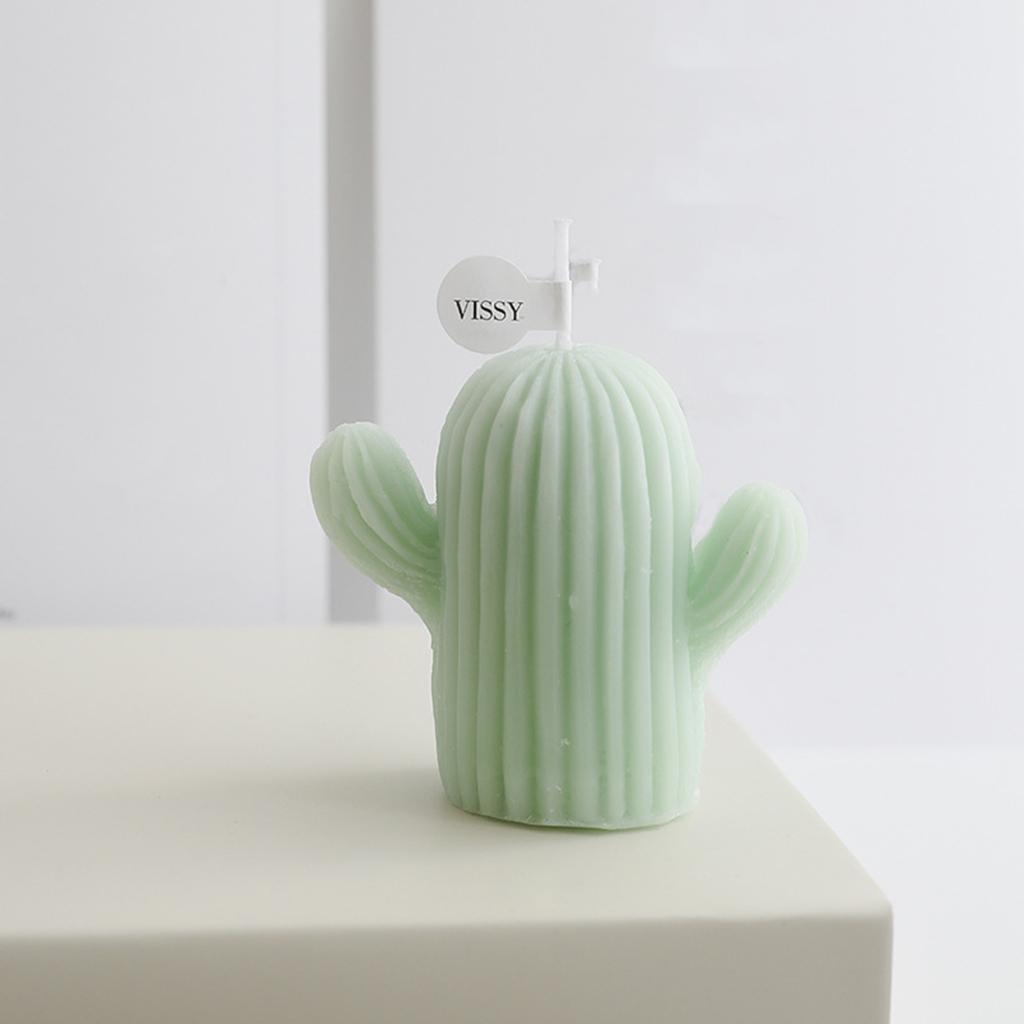 Cactus Candle Scented Candles  Olive
