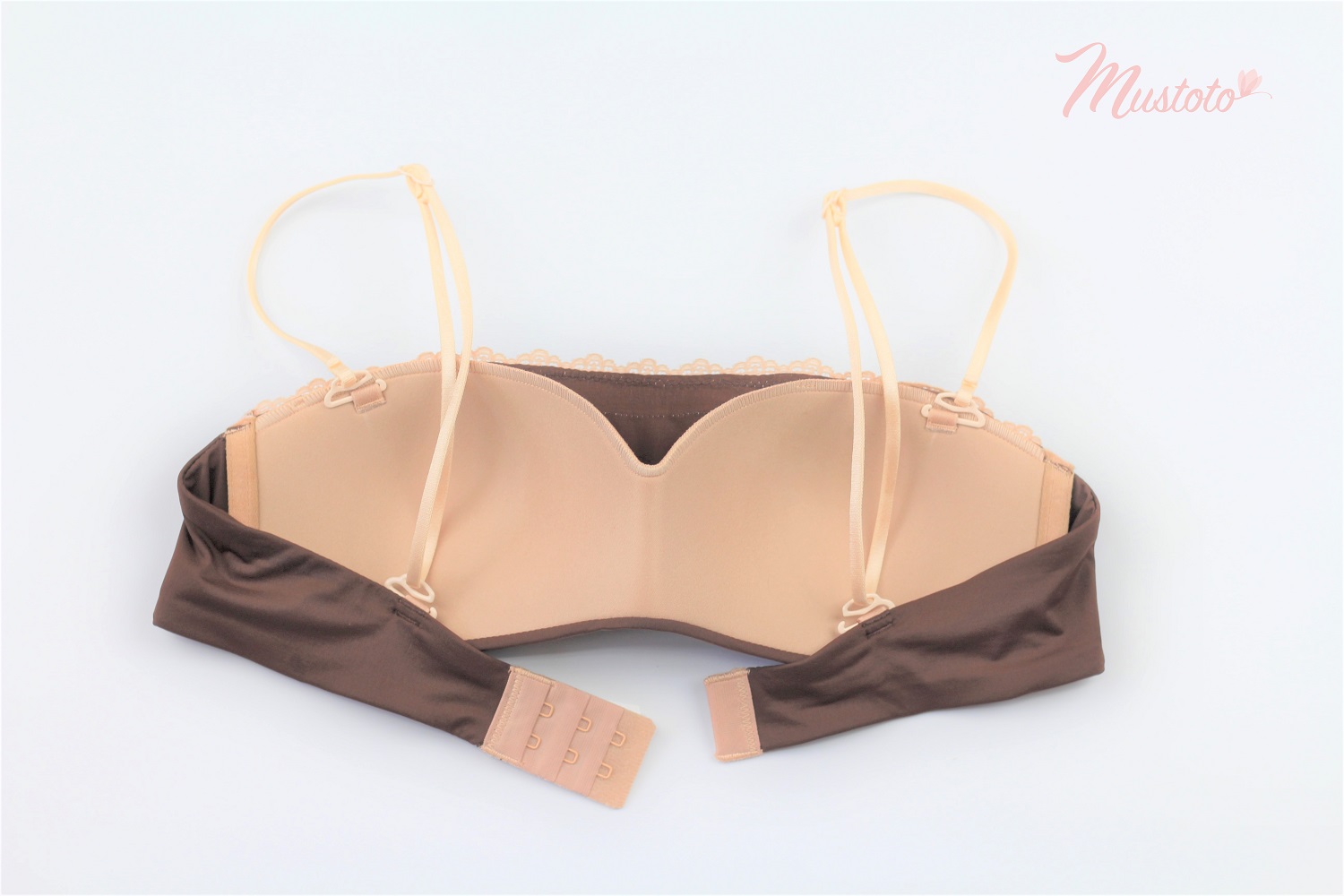 Áo Lót Nữ Quây Leveche Đa Năng Trơn Phối Ren