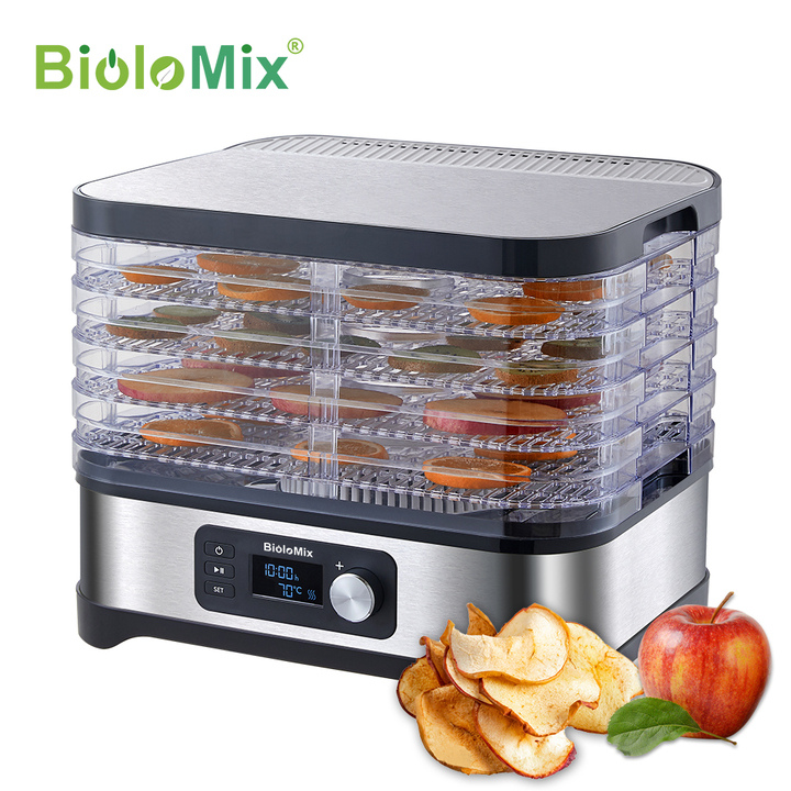 Máy sấy thực phẩm Biolomix BD-1200E BPA FREE 10 Lít 400W - HÀNG NHẬP KHẨU