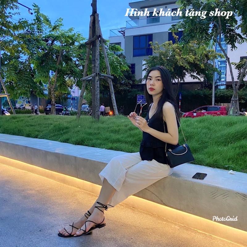 GIÀY SANDAL NỮ CỘT DÂY CHIẾN BINH