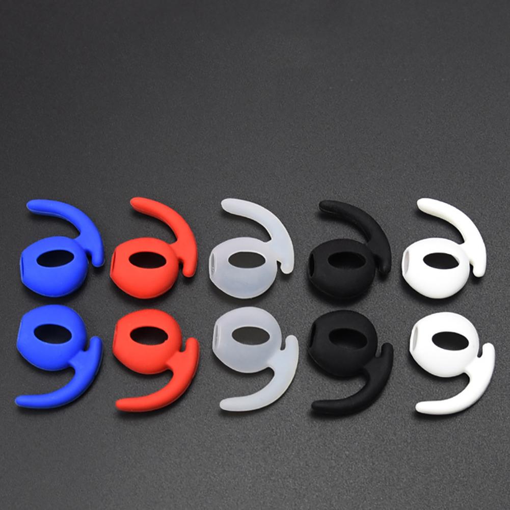 Cặp Vỏ Bọc Bảo Vệ Hộp Đựng Tai Nghe Airpod Bằng Silicon Có Móc Chống Trượt Tiện Dụng