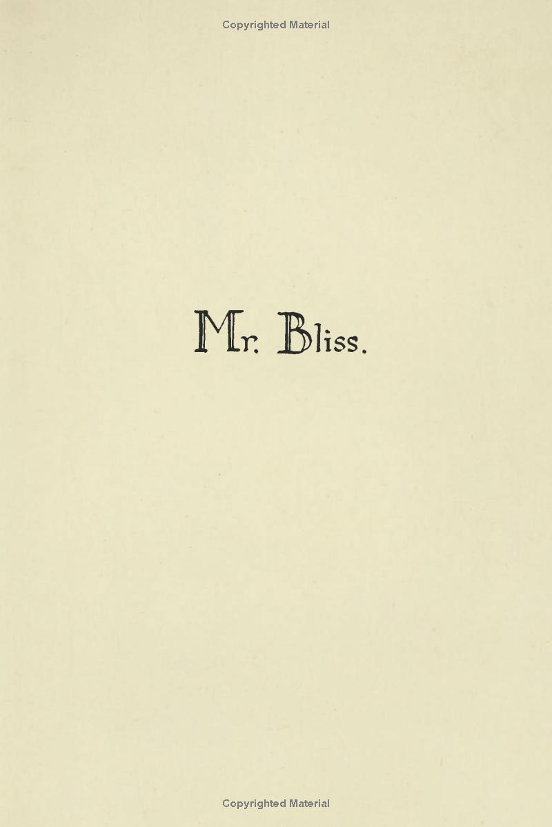 Mr Bliss