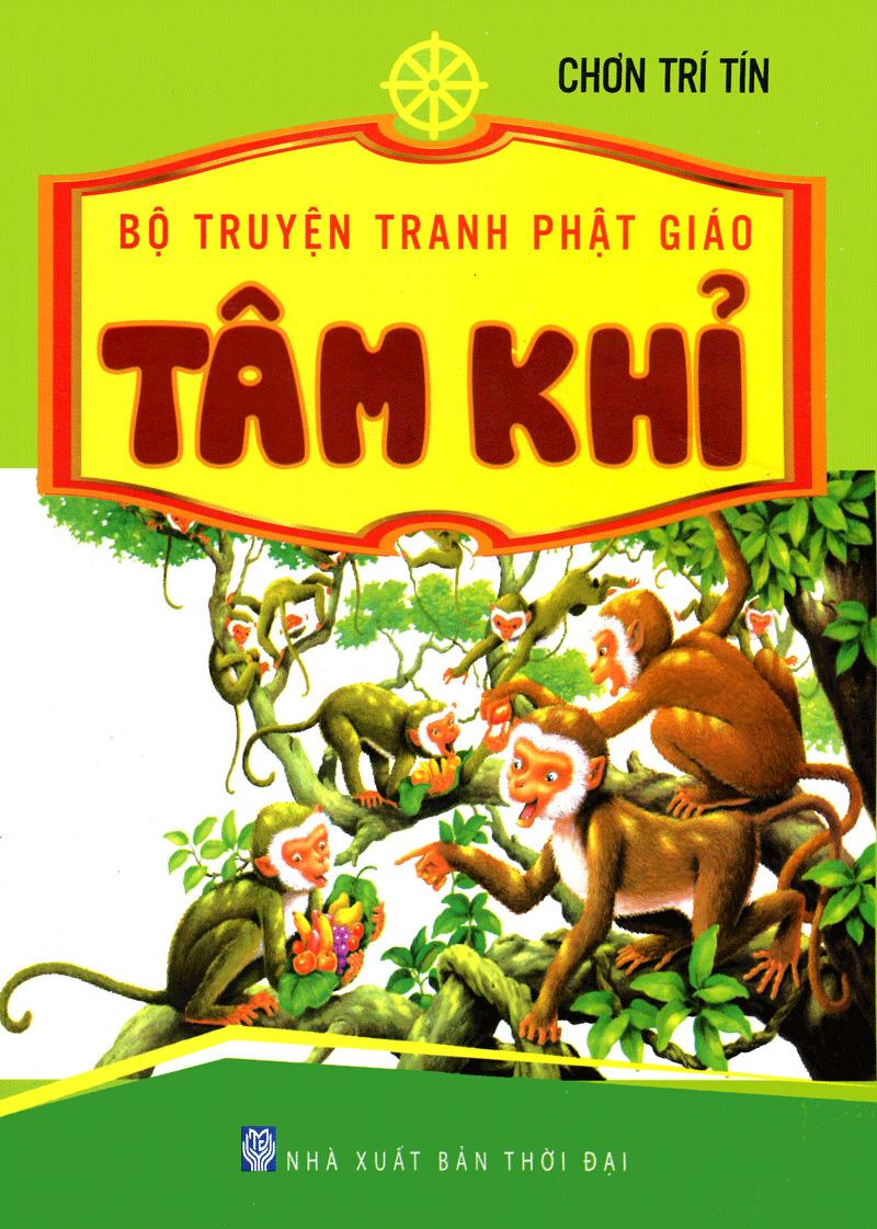 Hình ảnh Bộ Truyện Tranh Phật Giáo -  Tâm Khỉ