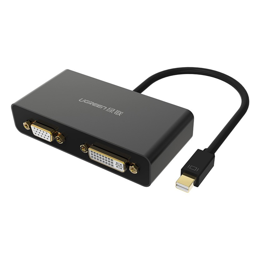 Cáp Chuyển Đổi Ugreen MiniDP Sang HDMI VGA DVI - Hàng Chính Hãng