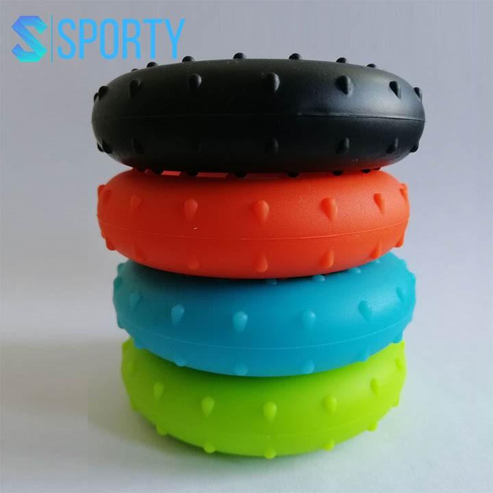 Vòng tròn cao su silicon, dụng cụ bóp tập cơ tay Sporty store luyện tập sức mạnh ngón tay