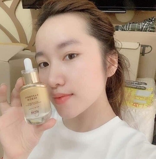 Serum Mờ Nám Tàn Nhang Giúp da căng bóng sáng mịn Nhụy Hoa Nghệ Tây Serum Saffron Genie 30ml