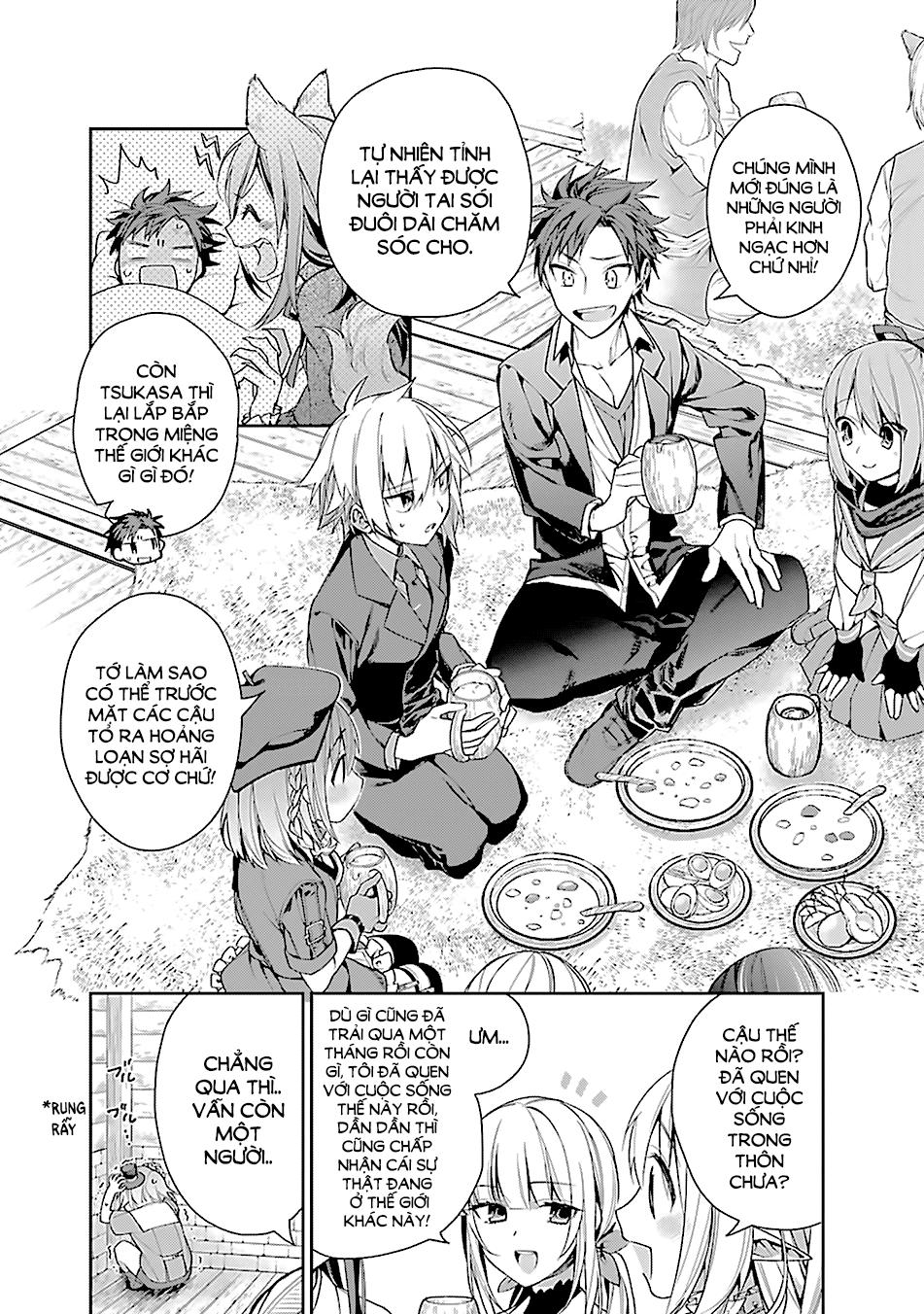 choujin koukousei-tachi wa isekai demo yoyuu de ikinuku you desu [manga] chapter 3 3