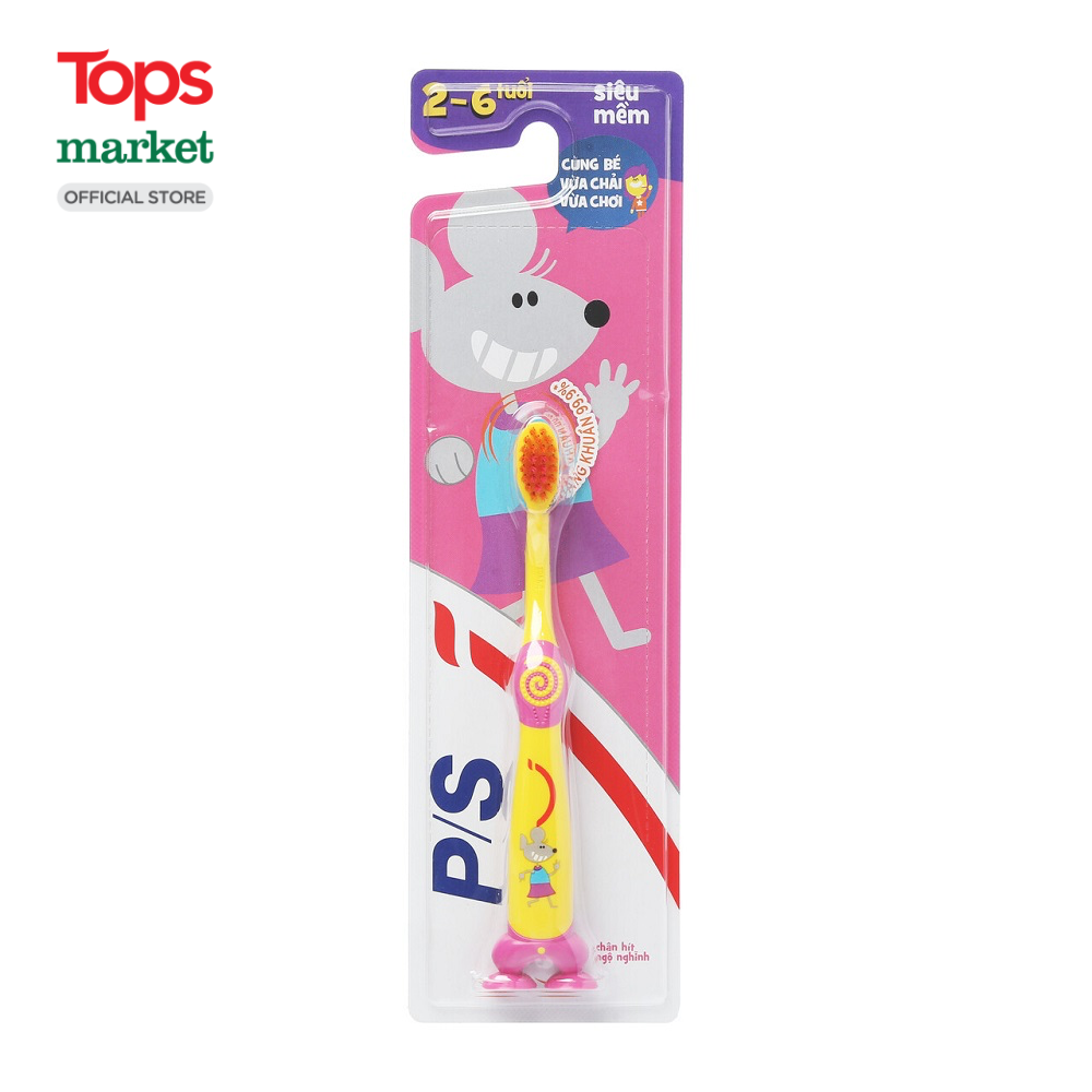Bàn Chải Đánh Răng PS Trẻ Em Superkid 2-6 Tuổi