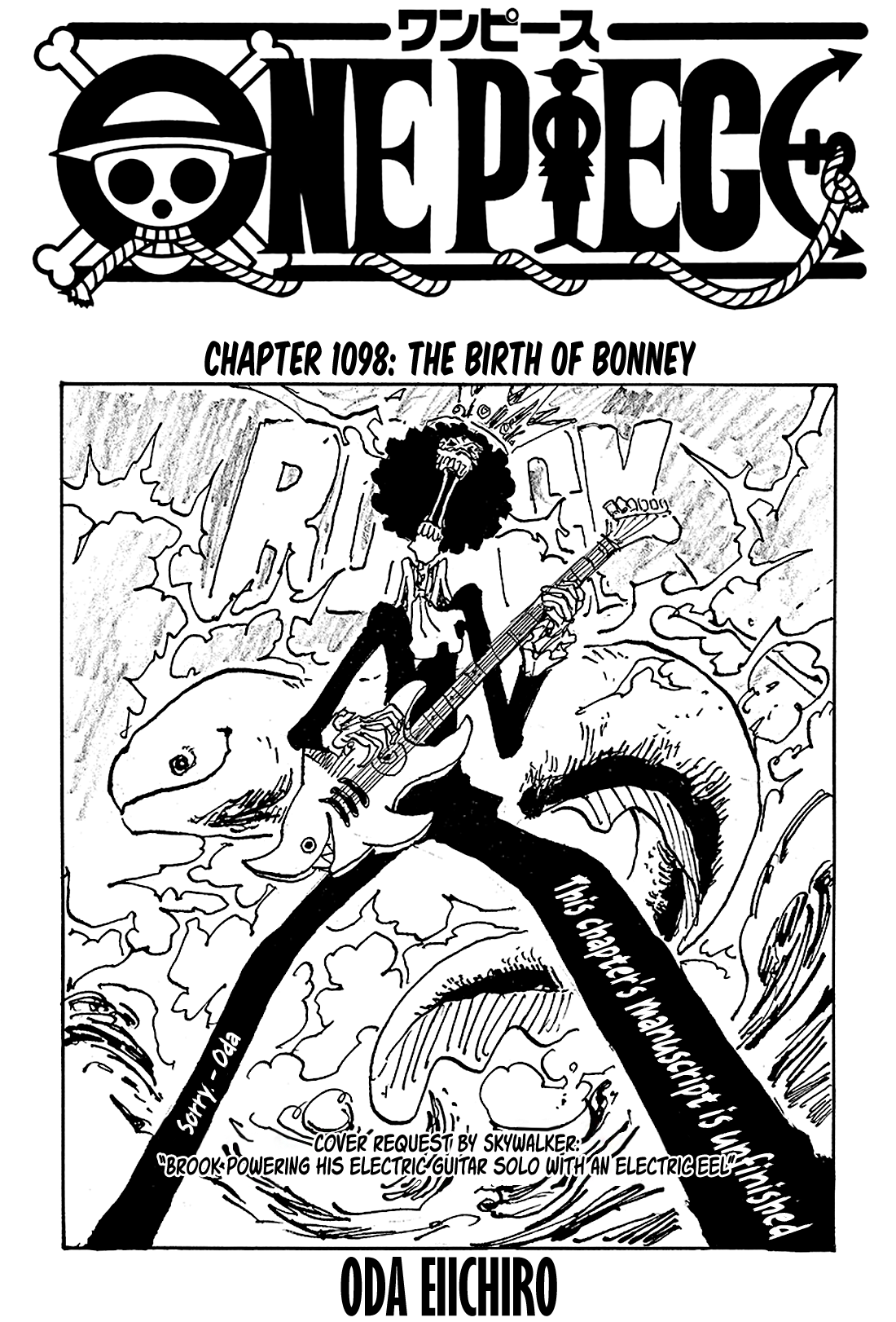 One Piece Chapter 1098 - Trang 0