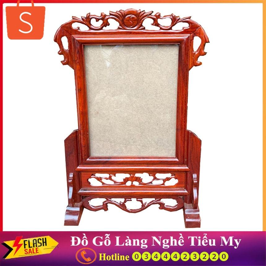 Khung Ảnh Thờ Gia Tiên Gỗ Hương Cao Cấp Sang Trọng Cho Bàn Thờ