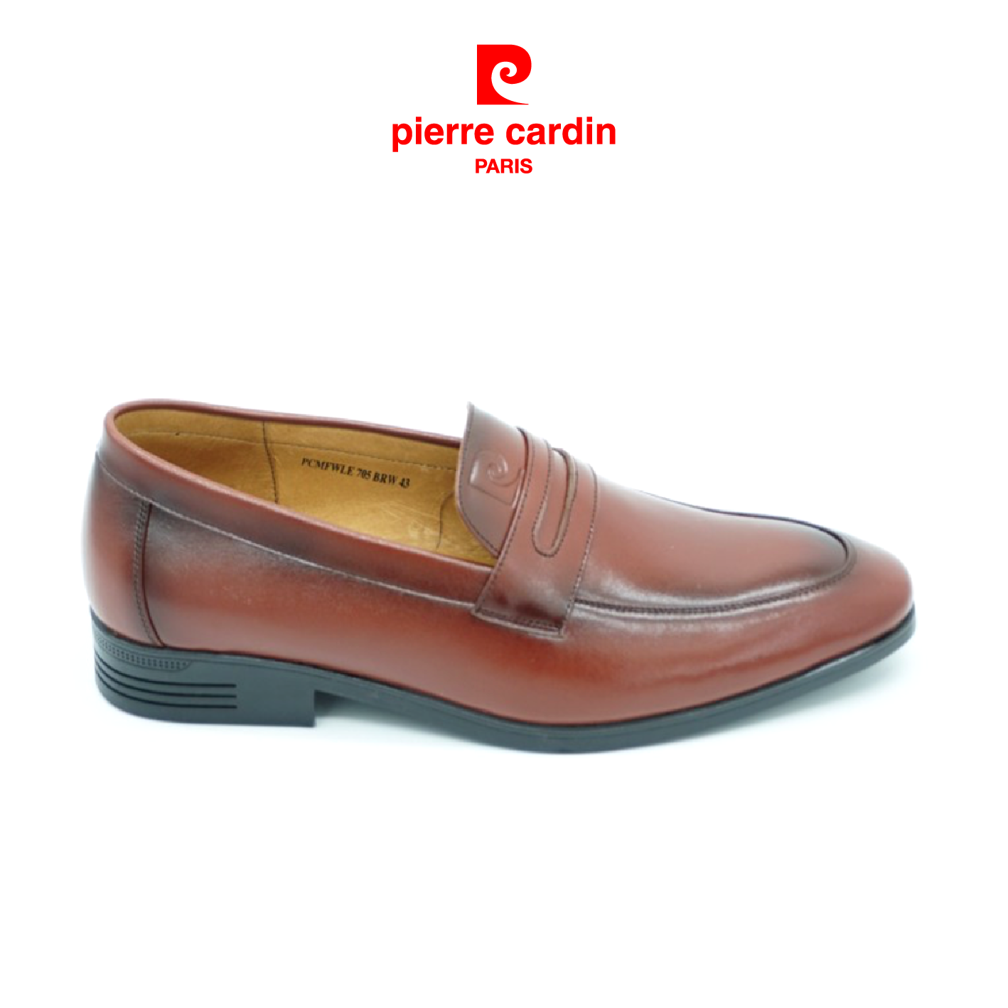 Giày da nam Pierre Cardin PCMFWL 705 - màu nâu