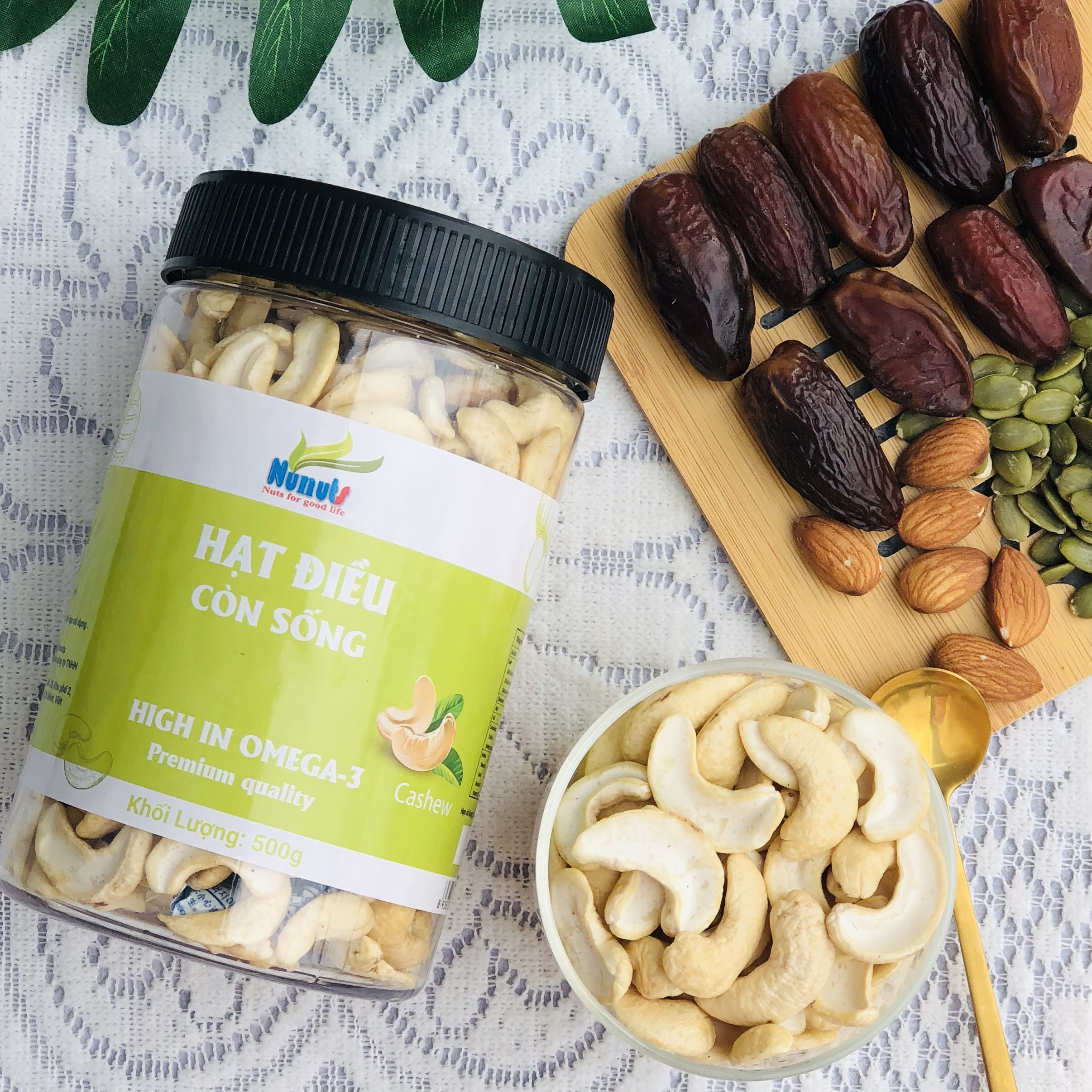 Hạt điều sống làm sữa, lọai 1/2 hạt mảnh lớn, hạt mùa vụ mới, làm sữa thơm ngon, béo ngậy rất tốt cho sức khỏe cả gia đình.