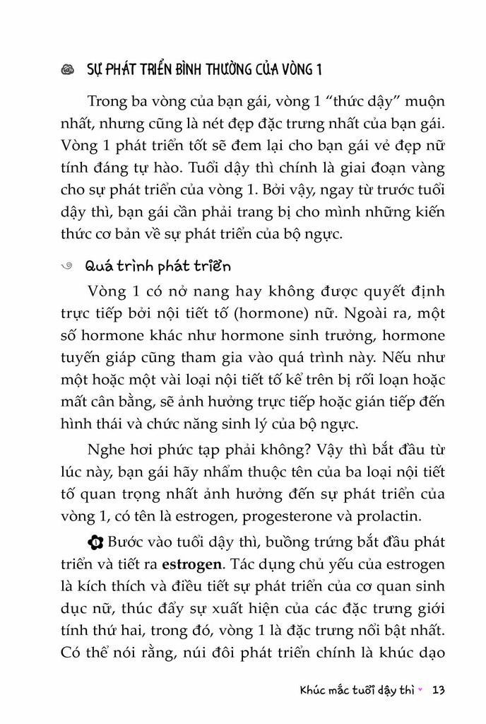 Tủ Sách Giáo Dục Giới Tính - Tập 1 - Khúc Mắc Tuổi Dậy Thì