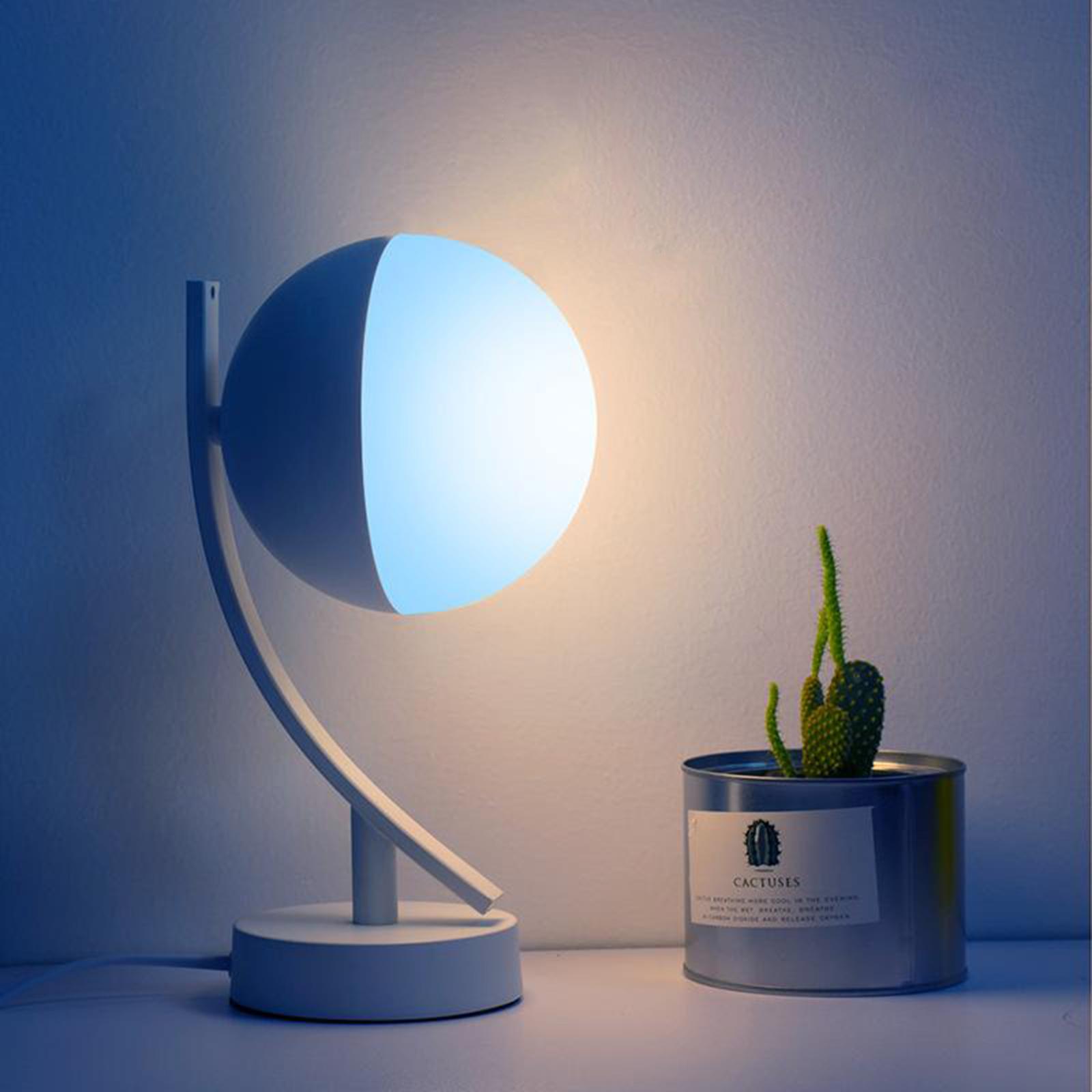 LED Voice Control Desk Lamp Bedside Table Light Eye-Caring Reading Lamp