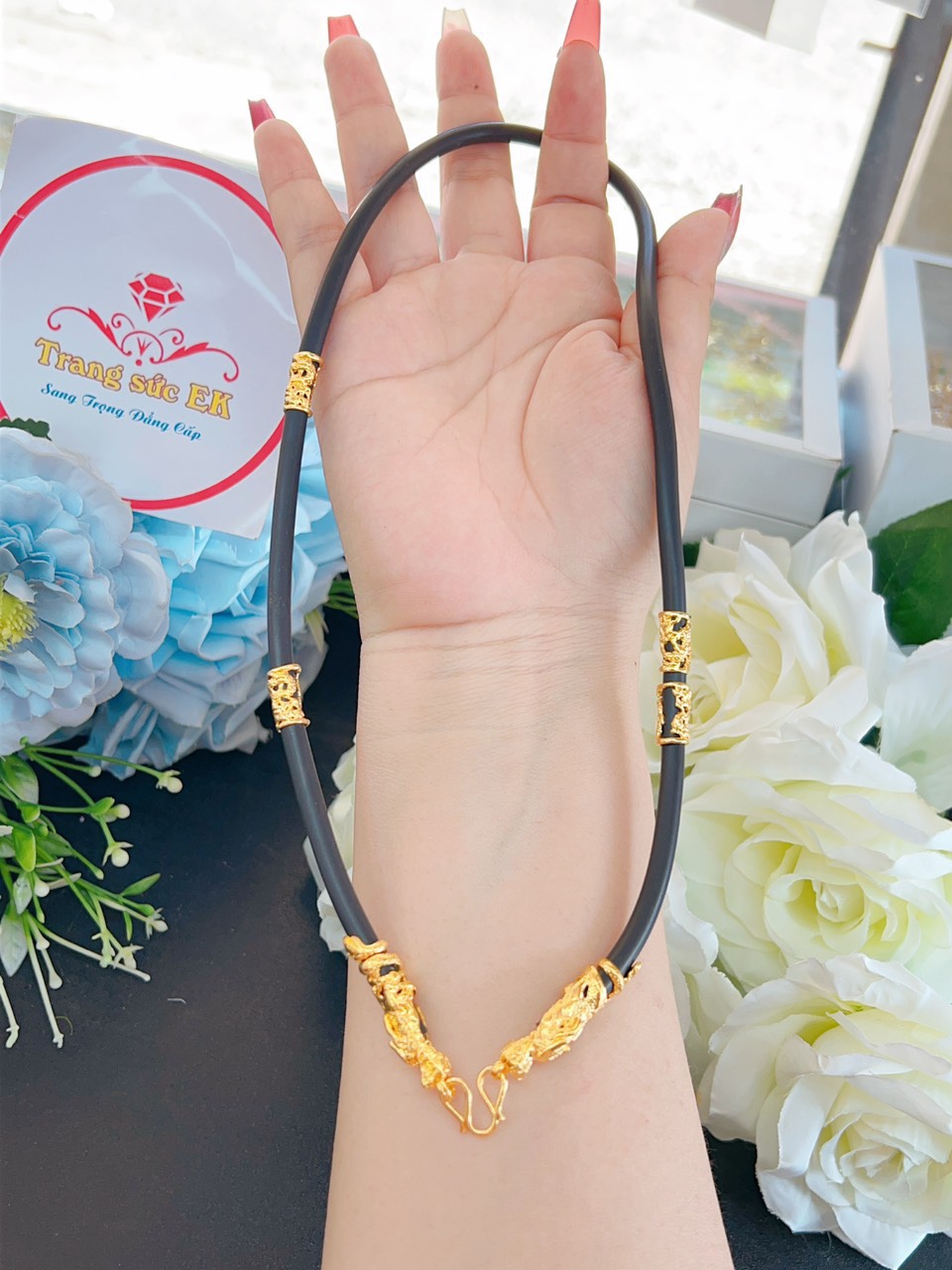 Dây chuyền nam mạ 24.k cao cấp K.10.2
