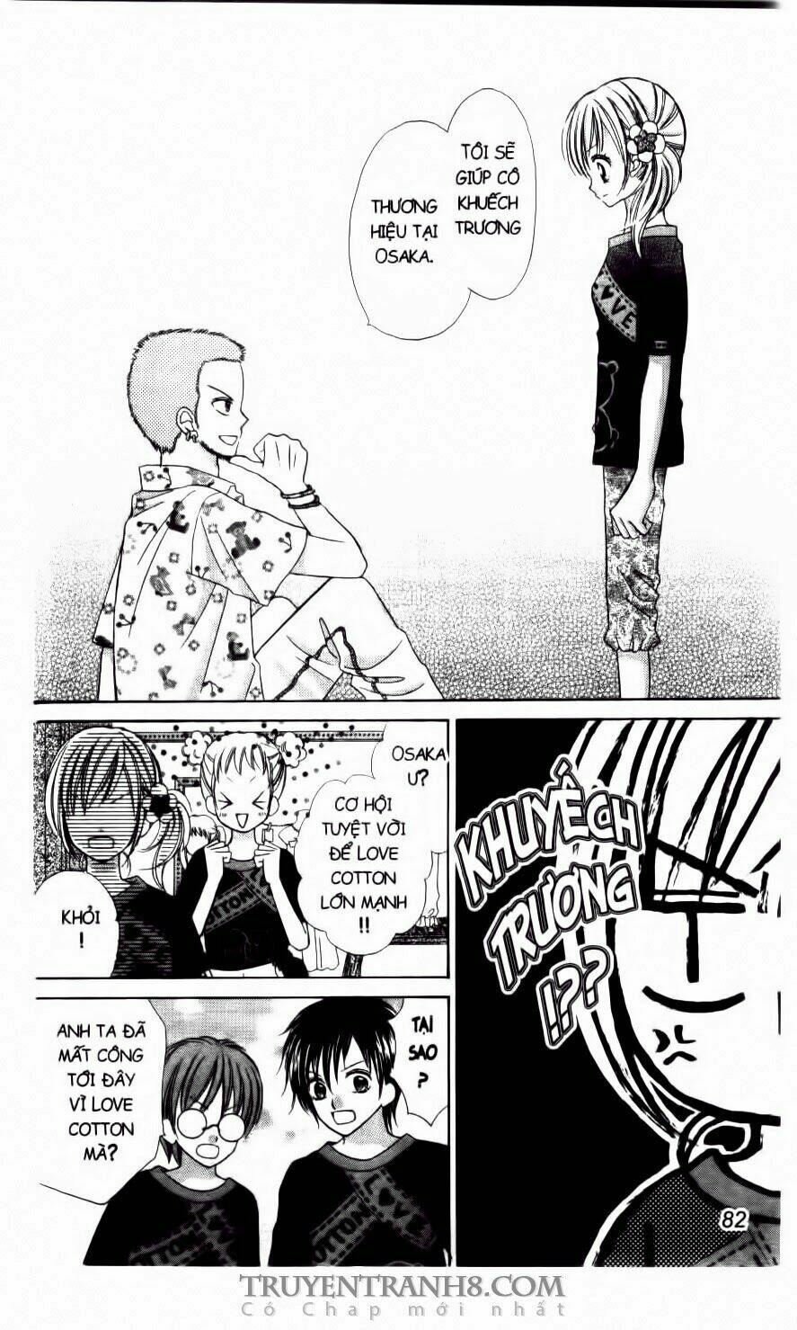 tiệm thời trang, love cotton chapter 9 23