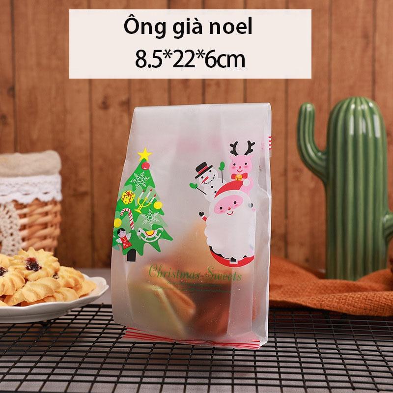 Túi đựng bánh quy ,túi đựng snack bánh dứa, Giáng sinh - KING OF OPP