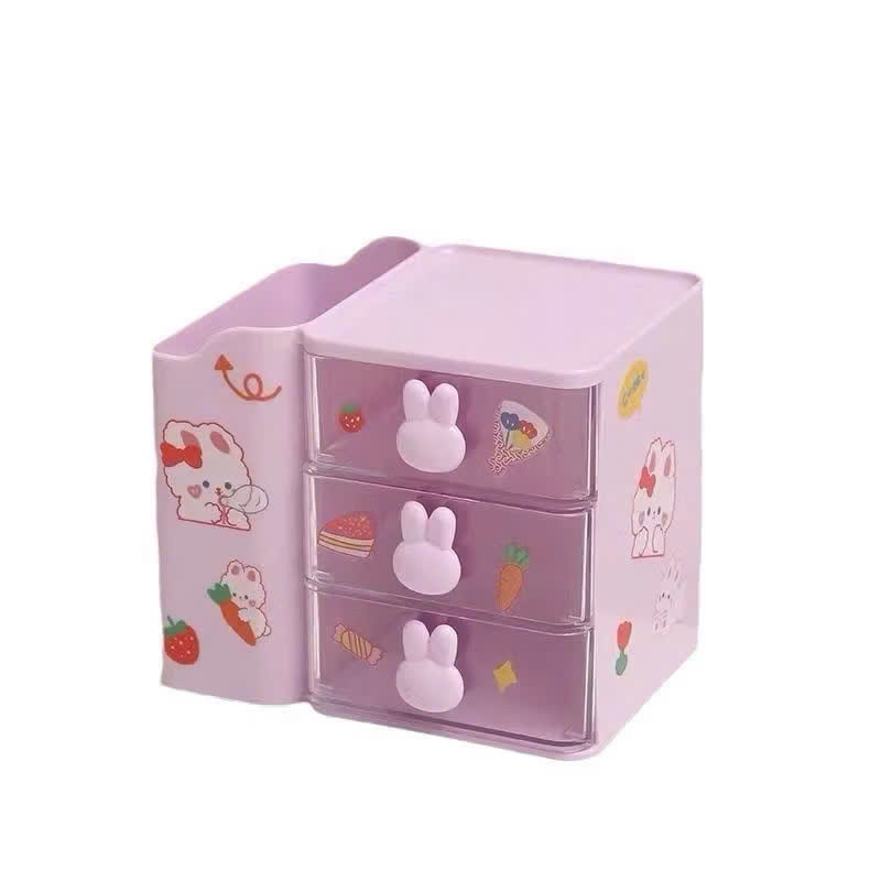 Kệ Đựng Bút Đa Năng Để Bàn – Hộp Mỹ Phẩm Đựng Đồ Trang Điểm, Tủ Để Đồ Dùng Học Tập, Văn Phòng Phẩm  - HÀNG CHÍNH HÃNG MINIIN