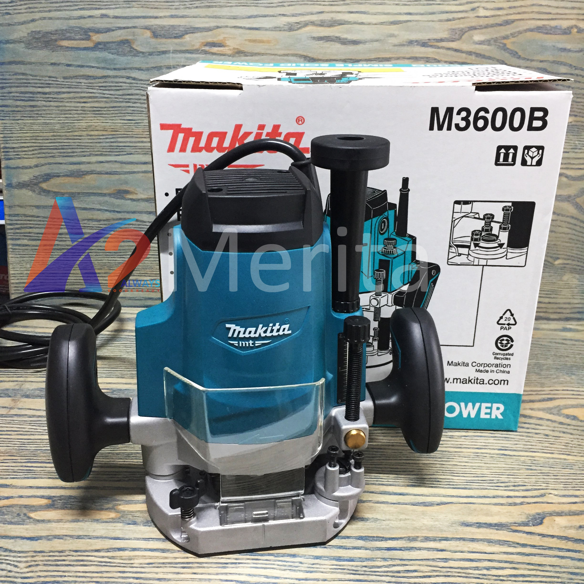 Máy phay/ máy đánh cạnh 12mm - 1650W Makita