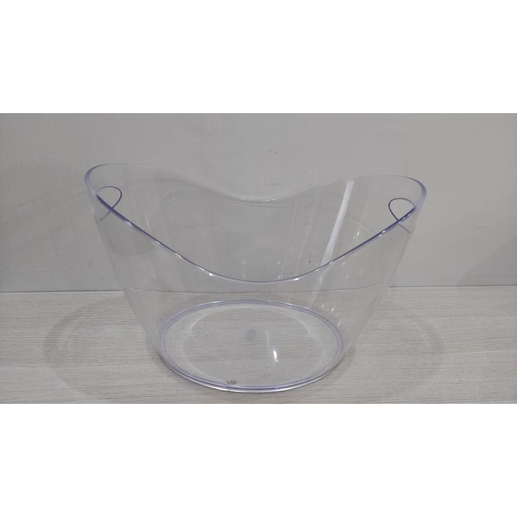 Xô đựng đá, xô ướp đá được làm từ nhựa trong suốt SIZE lớn