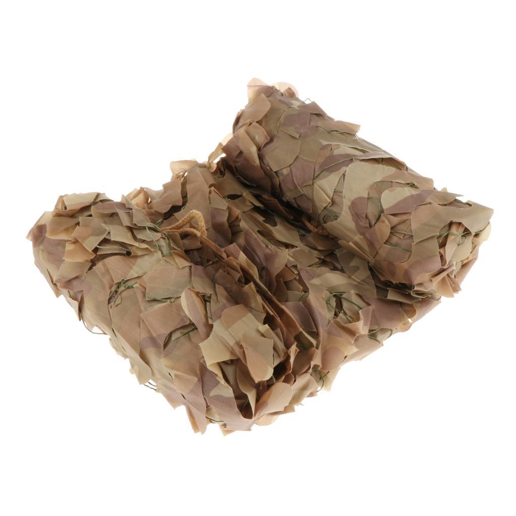Premium Woodland Camouflage Netting Leaves Shooting Watch Blind Net Tarp Cover