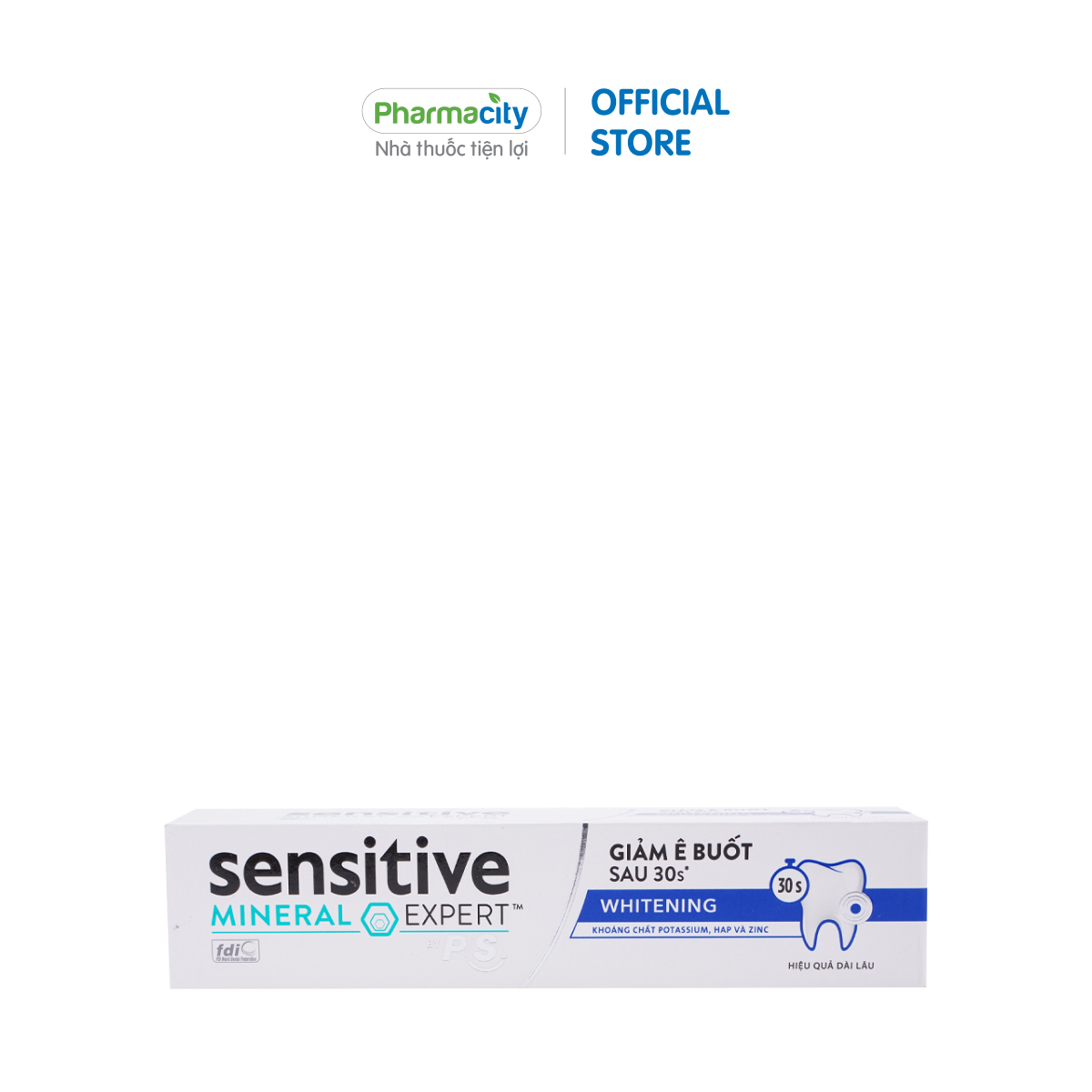 Kem đánh răng P/S Sensitive giảm ê buốt và làm trắng răng